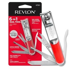 Revlon Red and Silver Grooming Tools Set